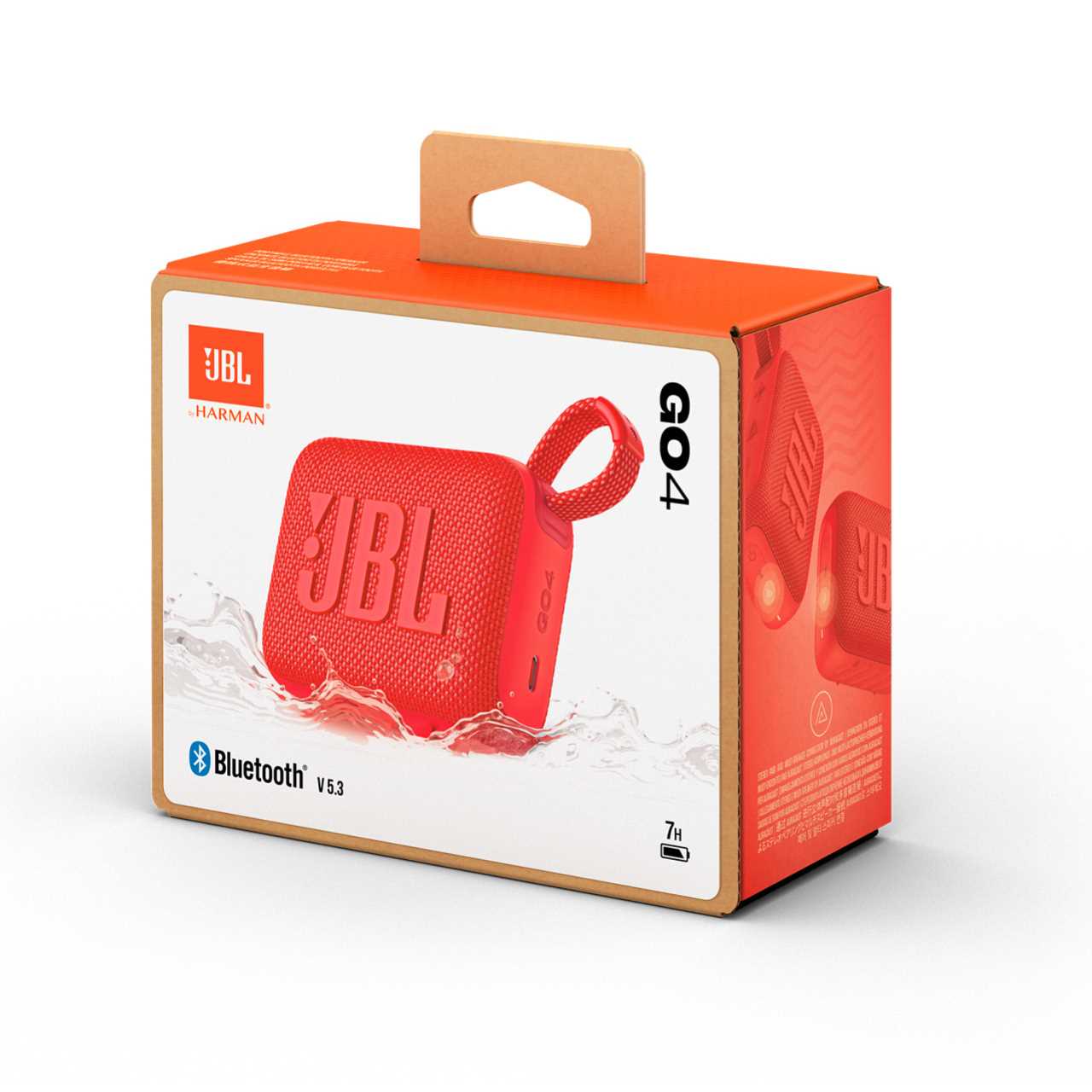 רמקול אלחוטי JBL דגם GO 4 אדום - תמונה 4