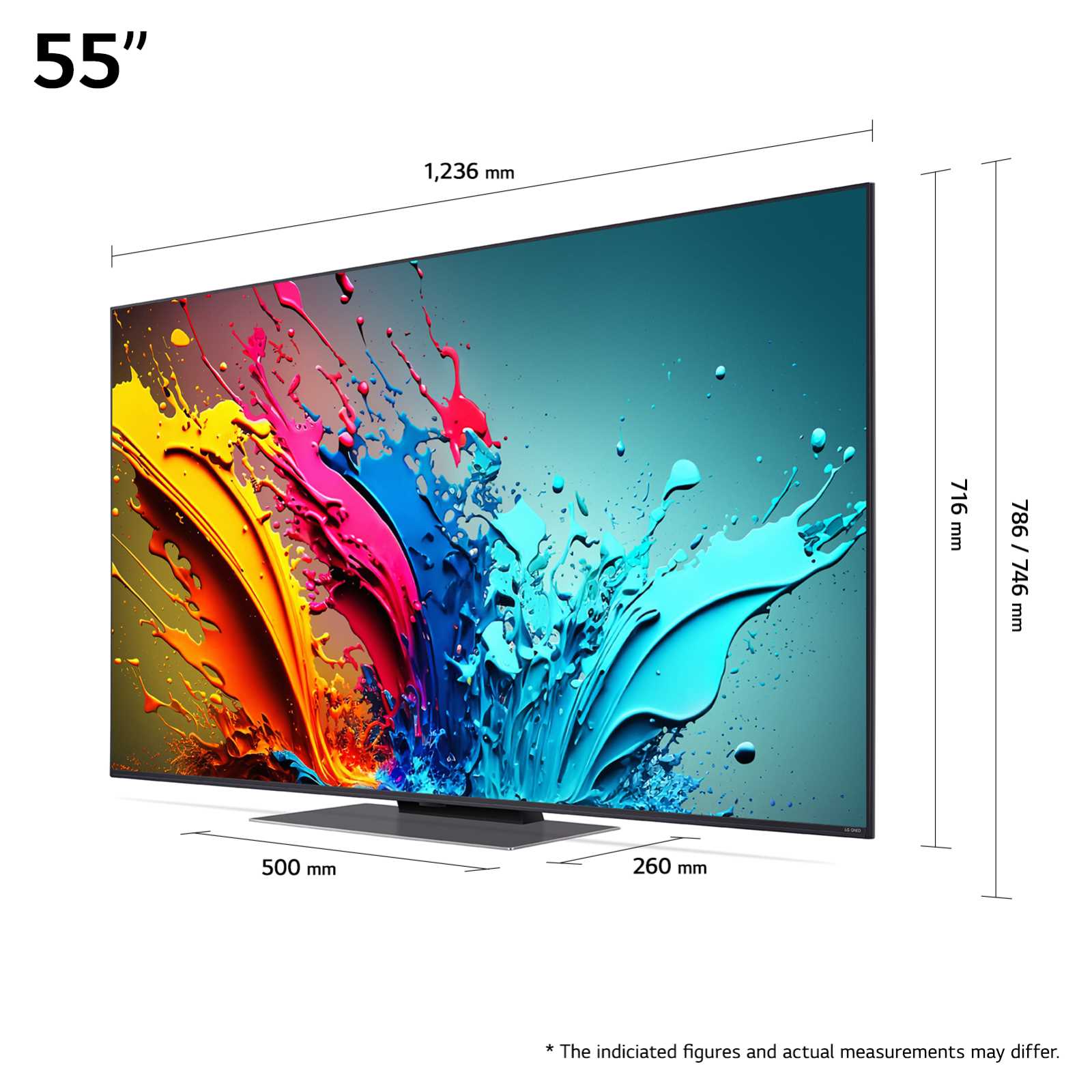 טלוויזיה חכמה 55 אינץ' LG 4K דגם 55QNED86T6A - תמונה 5