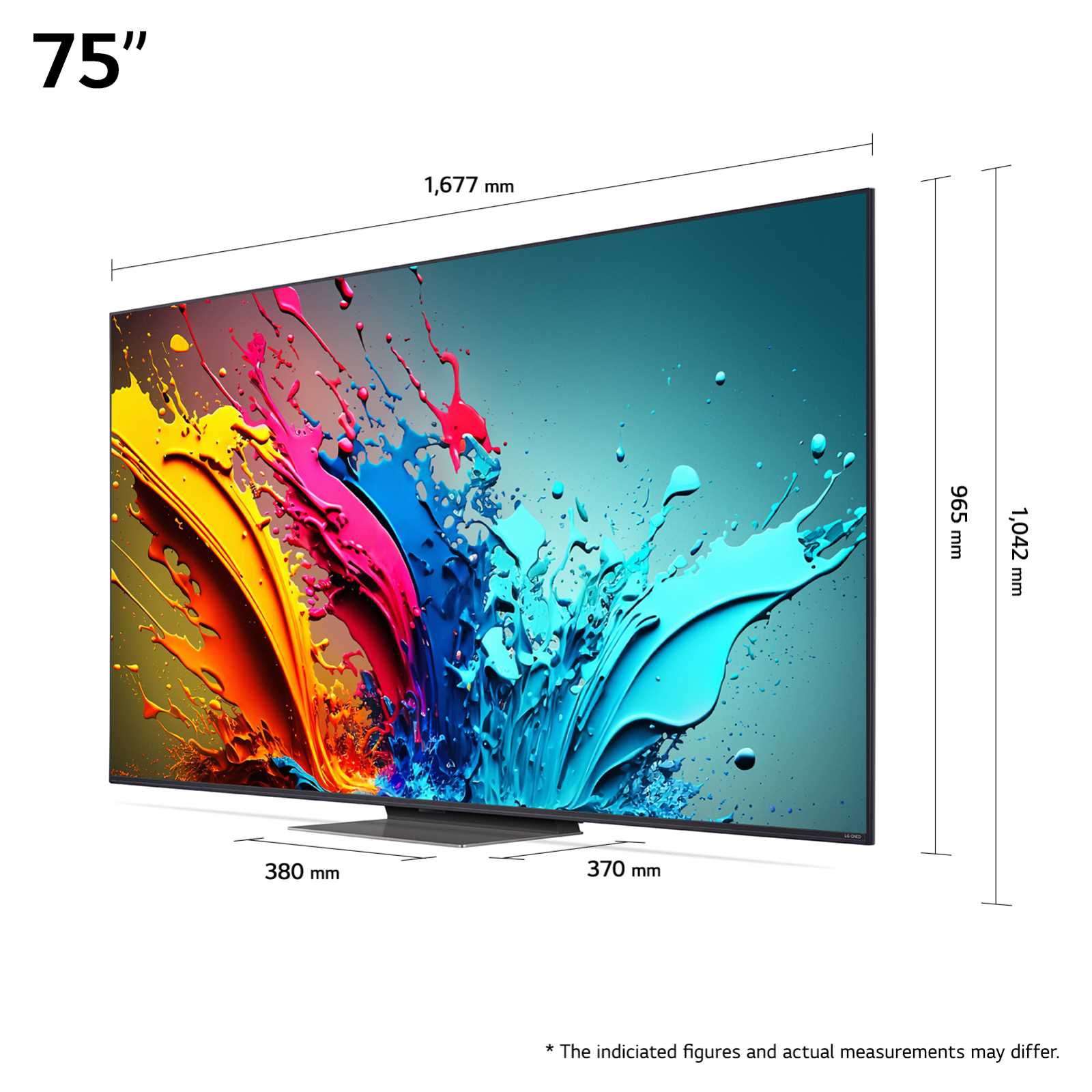 טלוויזיה חכמה 75 אינץ' LG 4K דגם 75QNED86T6A - תמונה 5