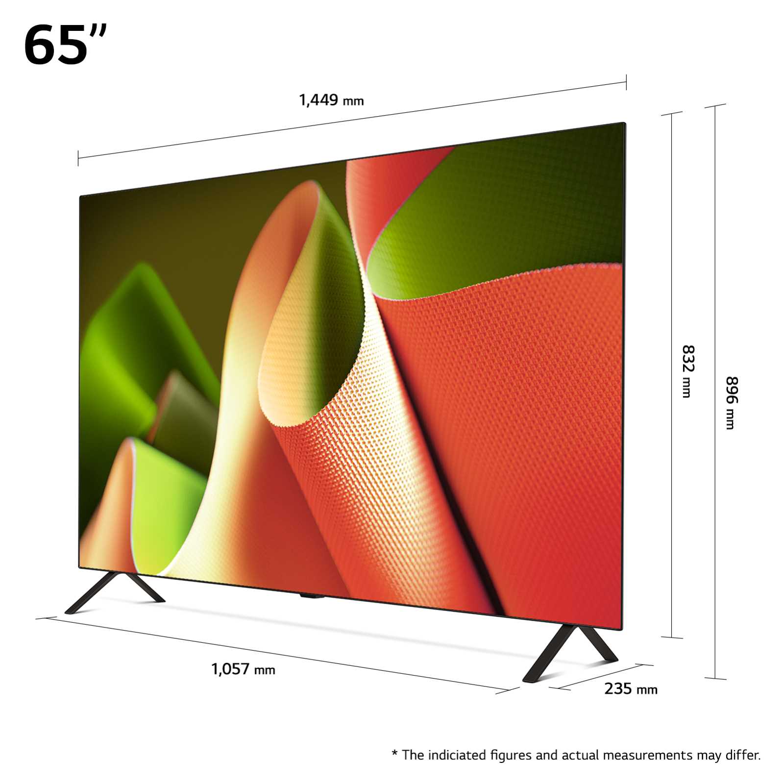 טלוויזיה בטכנולוגיית LG OLED בגודל 65 אינץ' חכמה ברזולוציית 4K דגם OLED65B46LA - תמונה 4