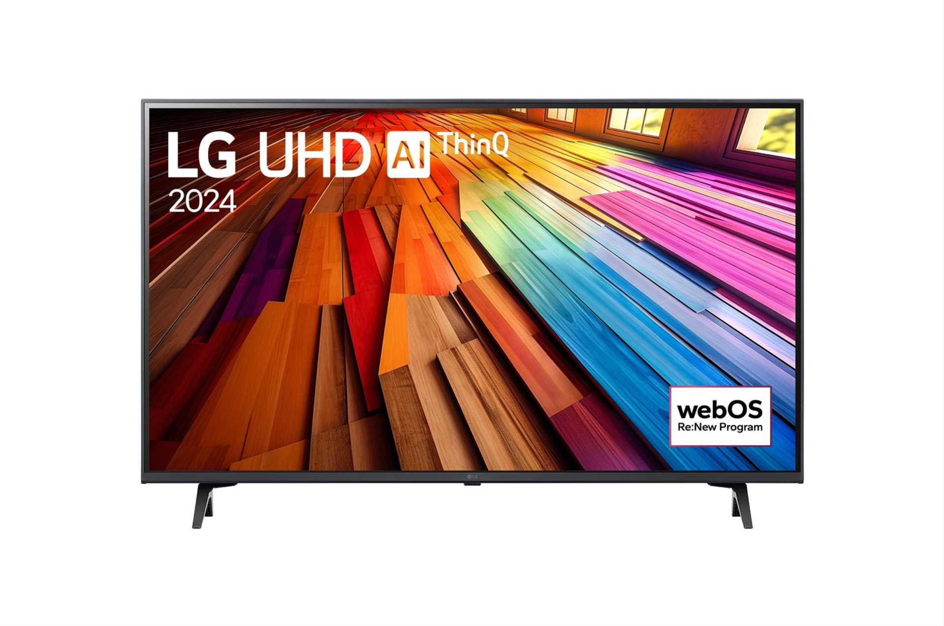 טלוויזיה חכמה 55 אינץ' ברזולוציית 4K LG UHD דגם: 55UT80006LA - תמונה 1