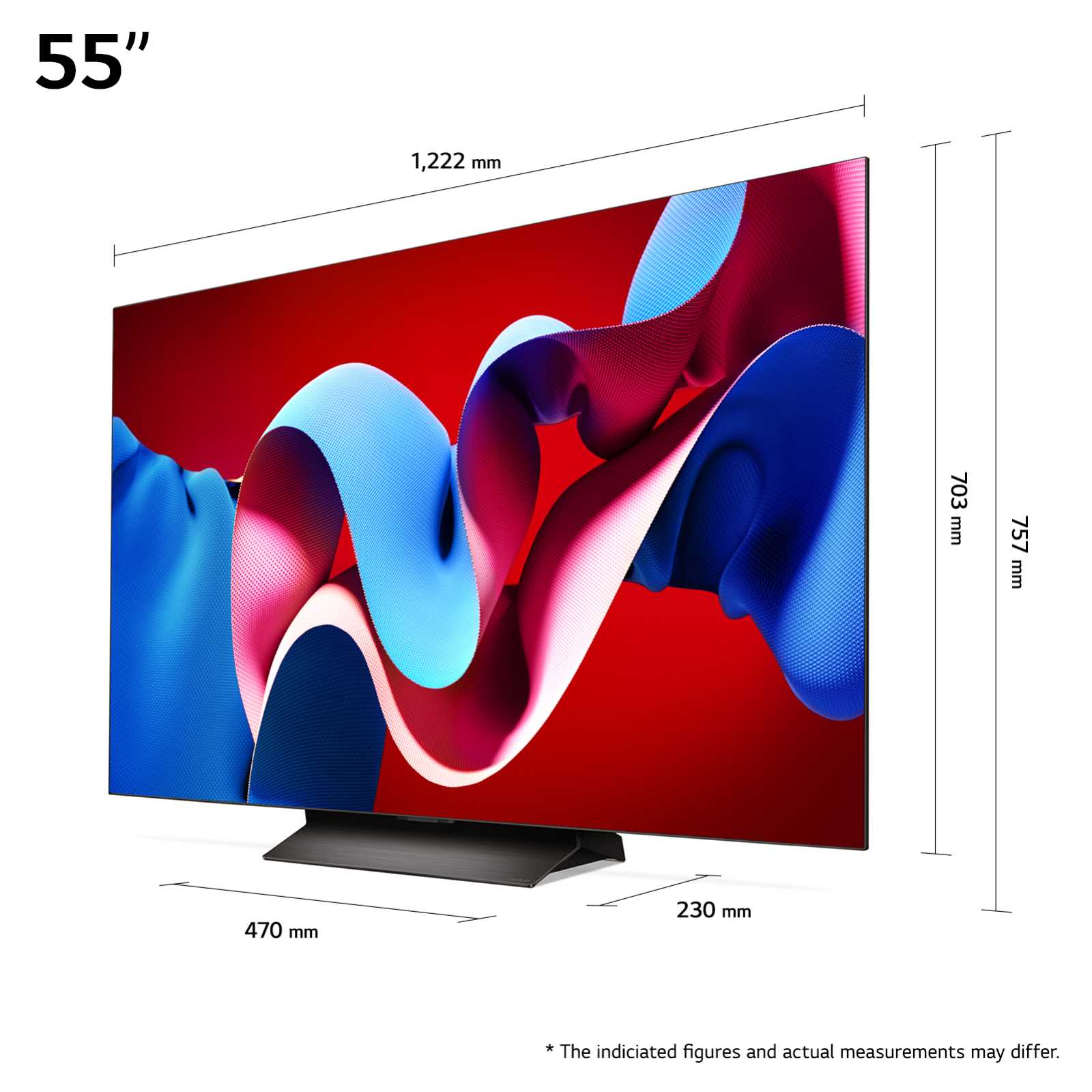 מסך בטכנולוגיית LG OLED evo - בגודל 55 אינץ' Smart TV ברזולוציית 4K דגם: OLED55C46LA - תמונה 5