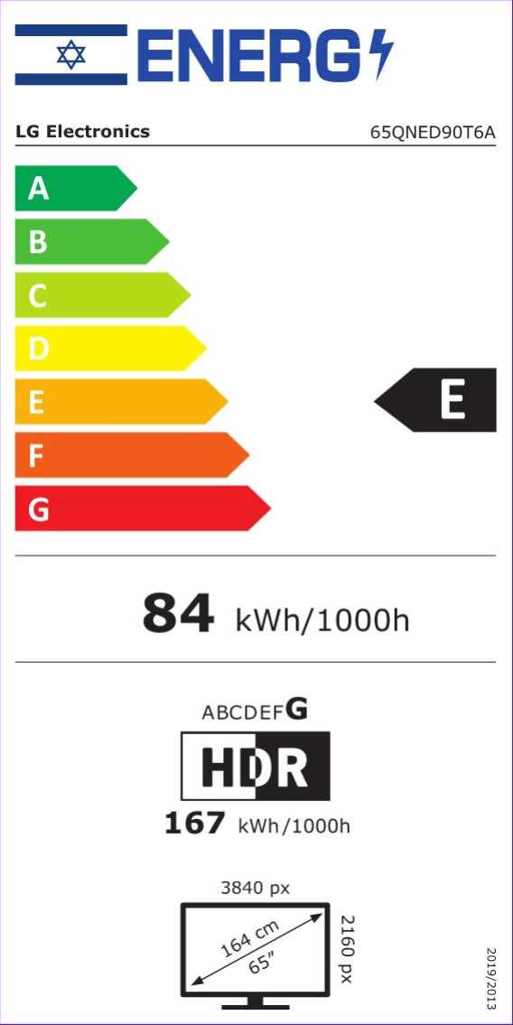 מסך טלוויזיה LG QNED MiniLED בגודל 65 אינץ' חכמה ברזולוציית 4K דגם: 65QNED90T6A - תמונה 2