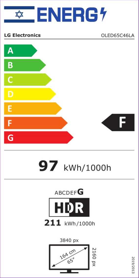 מסך בטכנולוגיית LG OLED evo - בגודל 65 אינץ' Smart TV ברזולוציית 4K דגם: OLED65C46LA - תמונה 6