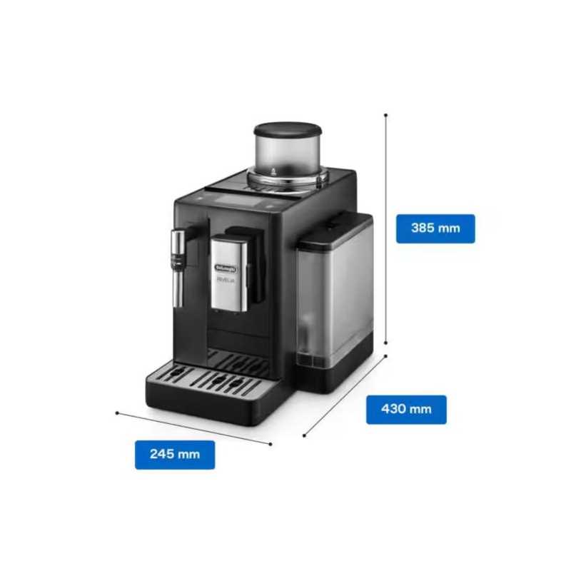 מכונת אספרסו אוטומטית Delonghi RIVELIA שחור דגם EXAM440.55.B דלונגי - תמונה 3