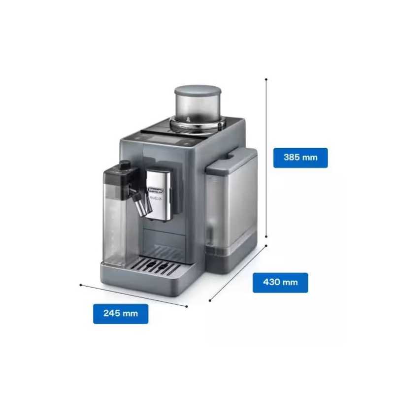 מכונת אספרסו אוטומטית Delonghi RIVELIA אפור דגם EXAM440.55.G דלונגי - תמונה 3