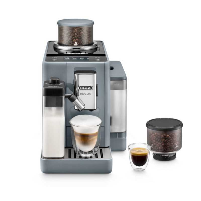 מכונת אספרסו אוטומטית Delonghi RIVELIA אפור דגם EXAM440.55.G דלונגי - תמונה 1