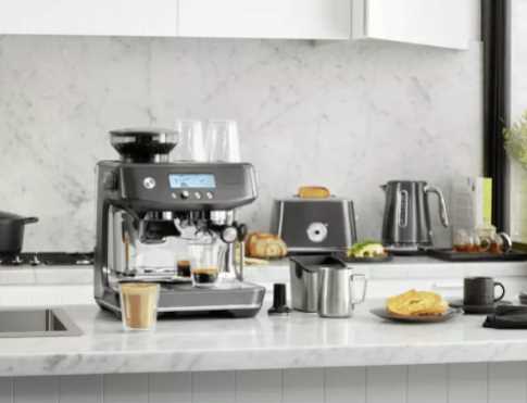 מכונת קפה Breville דגם BARISTA PRO BES878BST בריוויל שחור - תמונה 1