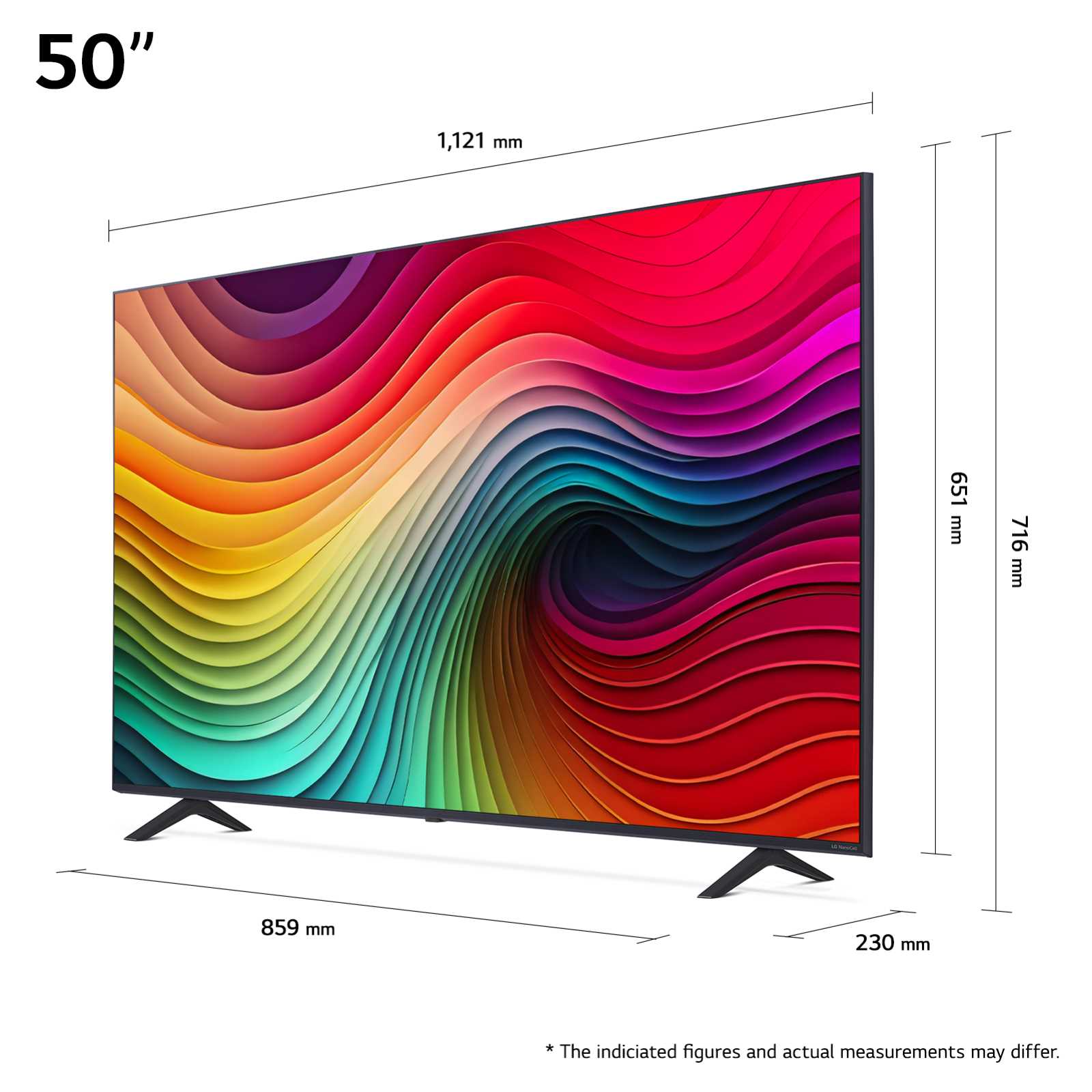 50 אינץ' NANO81 טלוויזיה חכמה LG 4K דגם: 50NANO81T6A - תמונה 5