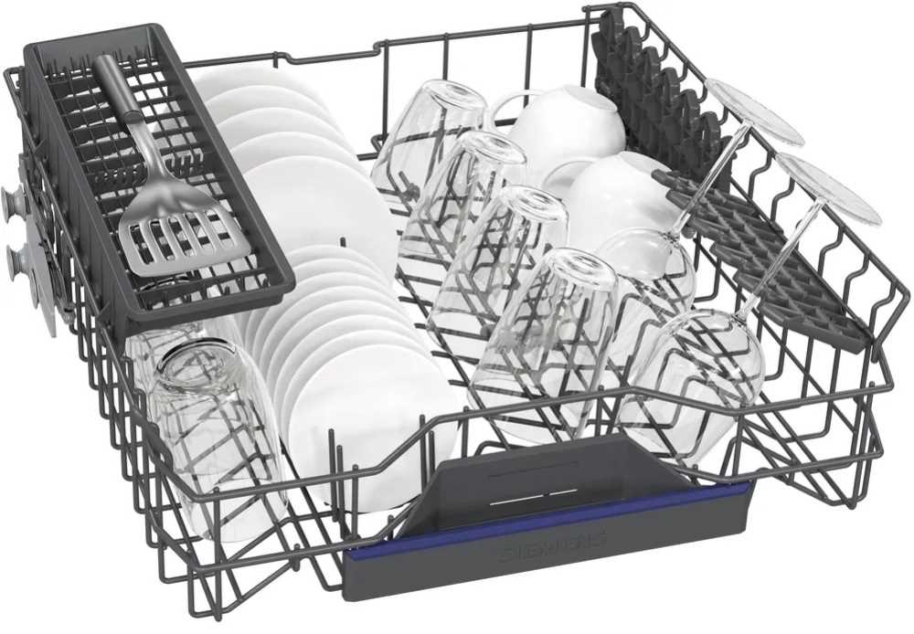 מדיח כלים נירוסטה רחב SIEMENS דגם SN23EI20BE סימנס  - תמונה 4
