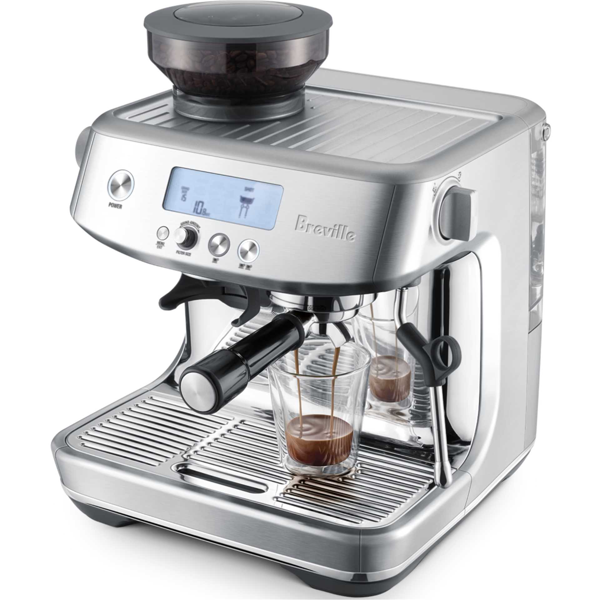 מכונת קפה Breville דגם BARISTA PRO BES878 בריוויל נירוסטה - תמונה 2