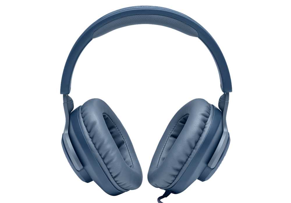 אוזניות גיימינג כחול JBL דגם QUANTUM 100 BLU - תמונה 2