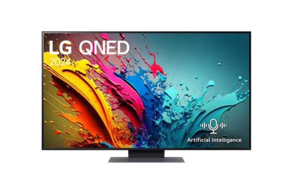 טלוויזיה חכמה 55 אינץ' LG 4K דגם 55QNED86T6A