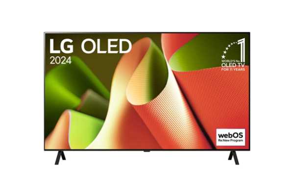 טלוויזיה בטכנולוגיית LG OLED בגודל 55 אינץ' חכמה ברזולוציית 4K דגם OLED55B46LA