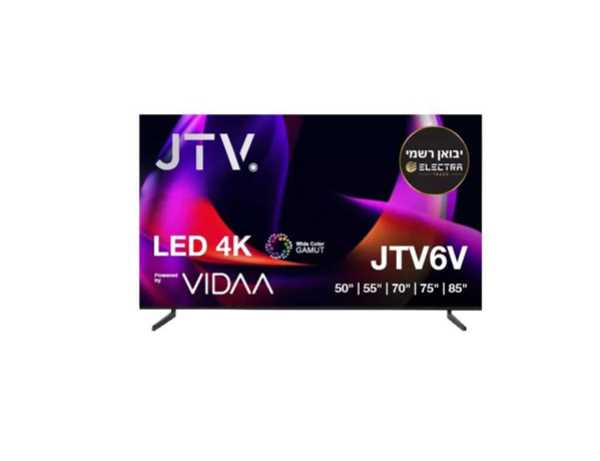 מסך "85 JTV SMART 4K דגם 85JTV6V