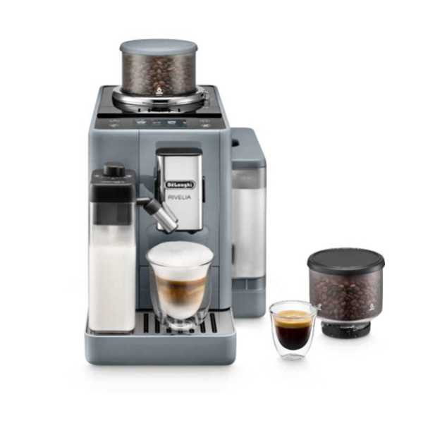 מכונת אספרסו אוטומטית Delonghi RIVELIA אפור דגם EXAM440.55.G דלונגי