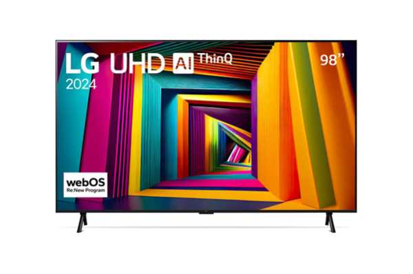 טלוויזיה חכמה 98 אינץ' 120Hz ברזולוציית LG UHD 4K דגם: 98UT90006LA