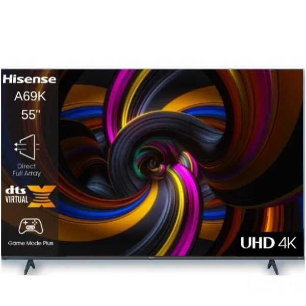 מסך 55" HISENSE דגם 55A69K הייסנס